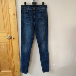 J Brand Carolina High Rise Skinny Jeans